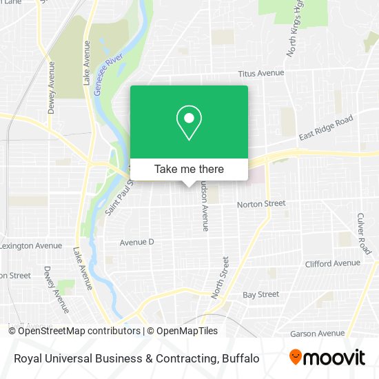 Royal Universal Business & Contracting map