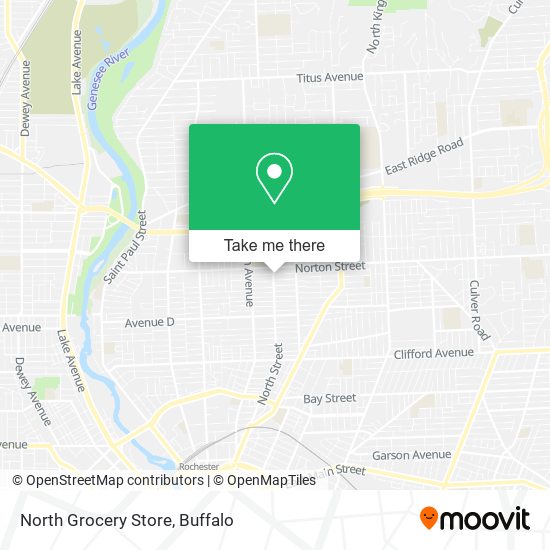 Mapa de North Grocery Store