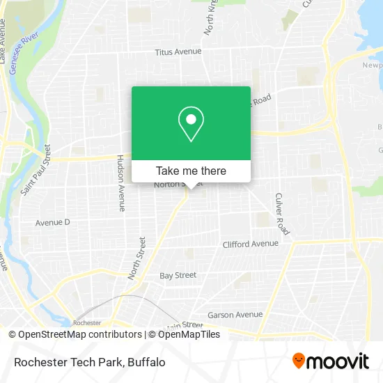 Rochester Tech Park map