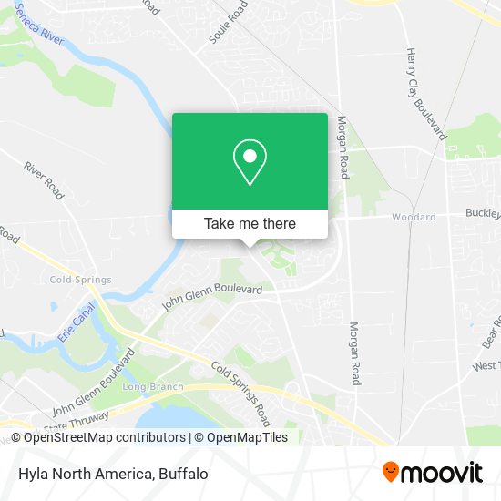 Mapa de Hyla North America
