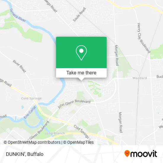 DUNKIN' map