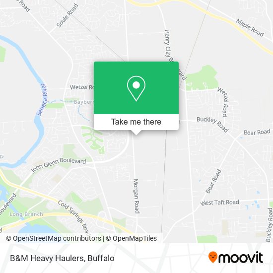 Mapa de B&M Heavy Haulers