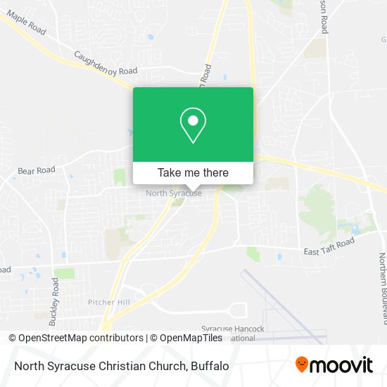 Mapa de North Syracuse Christian Church