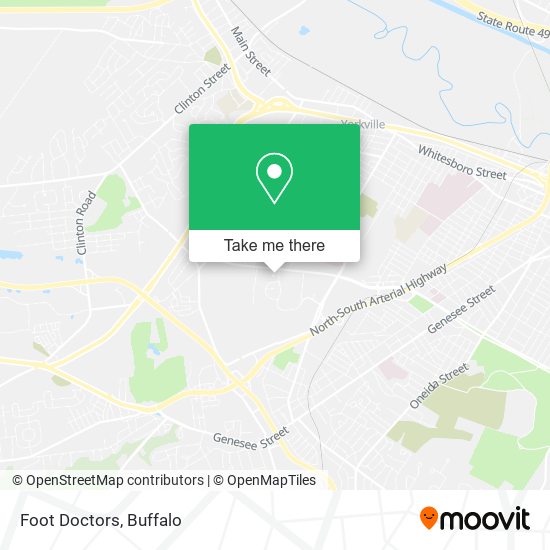 Mapa de Foot Doctors