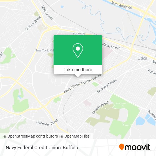 Navy Federal Credit Union map