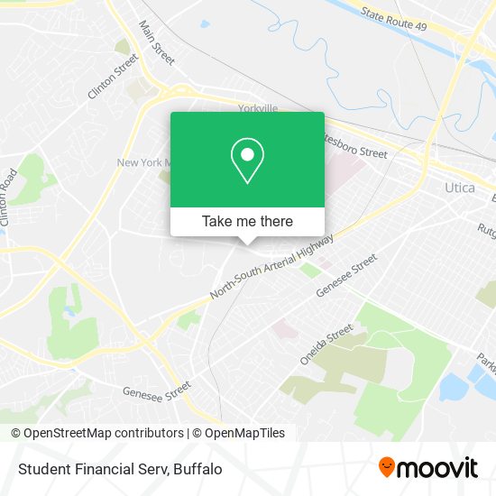 Mapa de Student Financial Serv