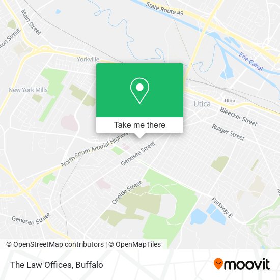 Mapa de The Law Offices
