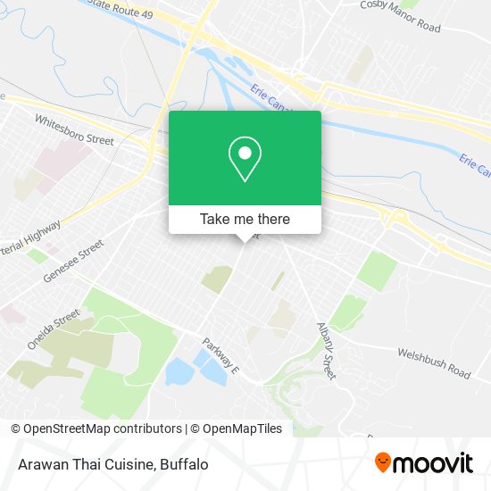 Arawan Thai Cuisine map