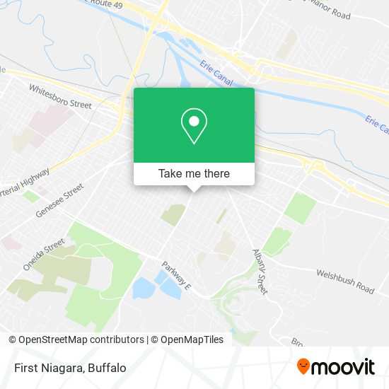 Mapa de First Niagara