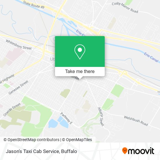 Mapa de Jason's Taxi Cab Service