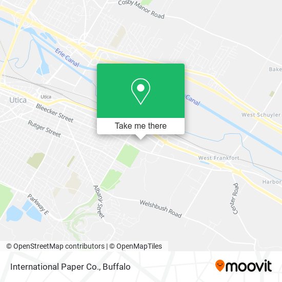 International Paper Co. map