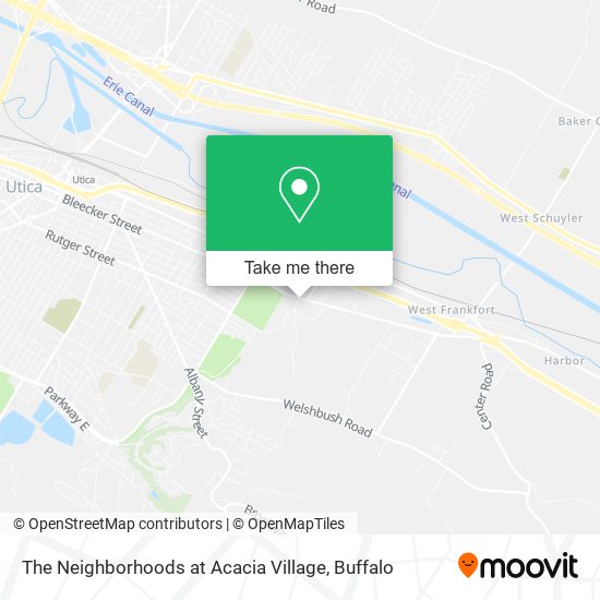The Neighborhoods at Acacia Village map