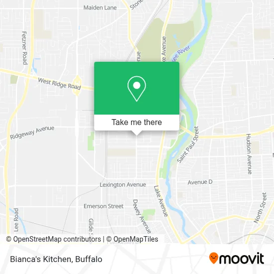 Bianca's Kitchen map