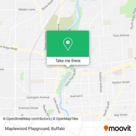 Maplewood Playground map