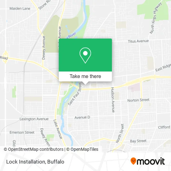 Lock Installation map