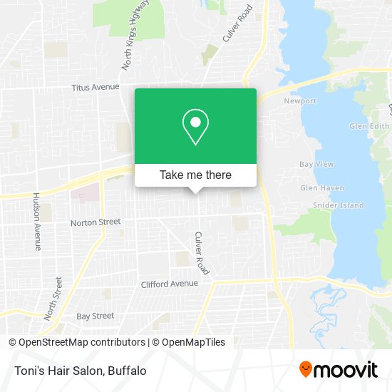 Toni's Hair Salon map