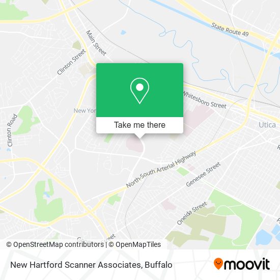 New Hartford Scanner Associates map