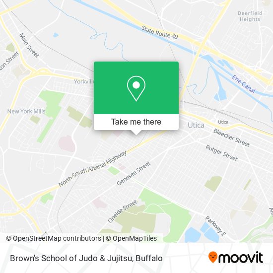 Mapa de Brown's School of Judo & Jujitsu