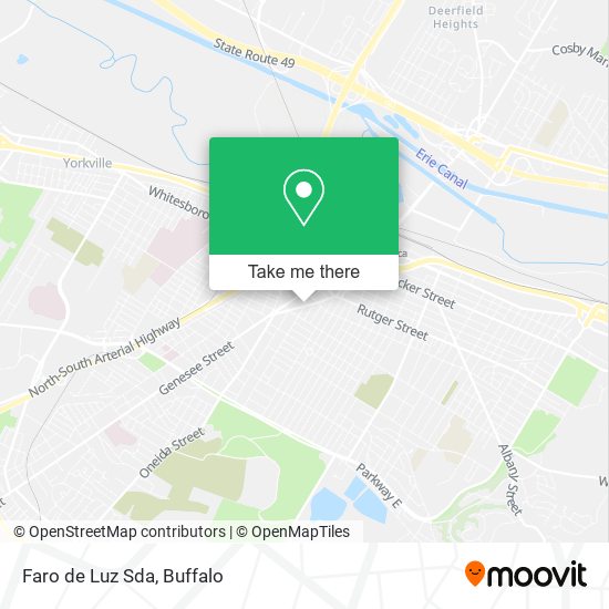 Mapa de Faro de Luz Sda
