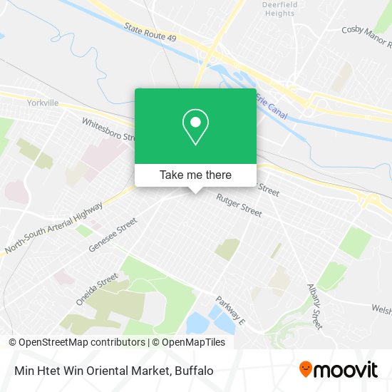 Mapa de Min Htet Win Oriental Market