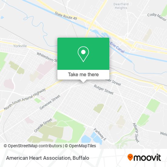 Mapa de American Heart Association