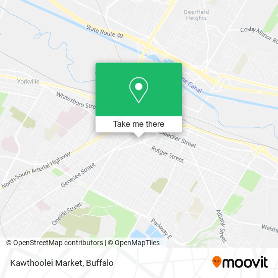 Mapa de Kawthoolei Market