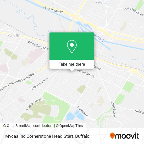 Mapa de Mvcaa Inc Cornerstone Head Start