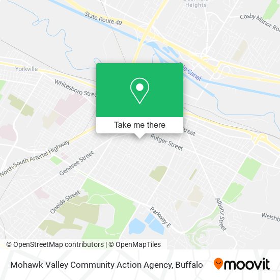Mapa de Mohawk Valley Community Action Agency