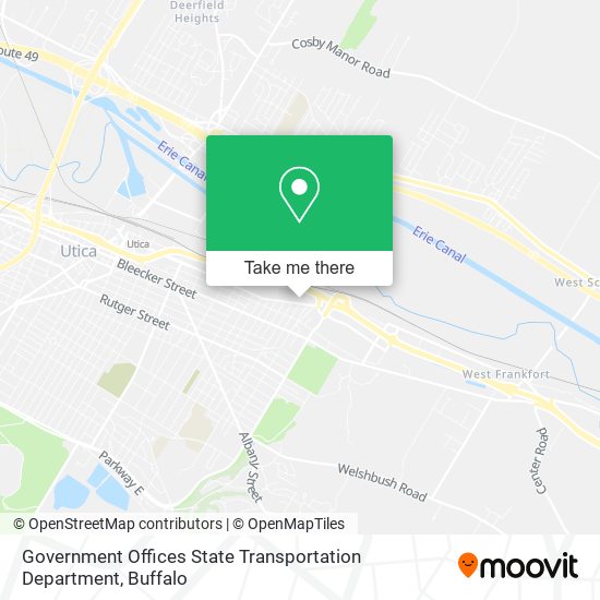 Government Offices State Transportation Department map