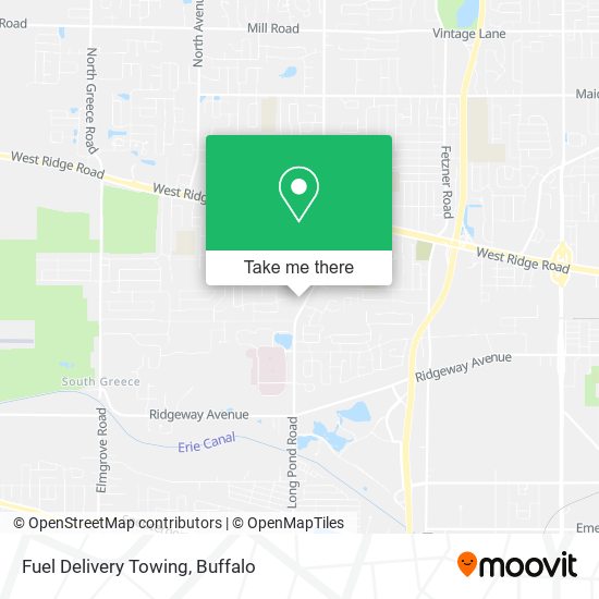 Fuel Delivery Towing map