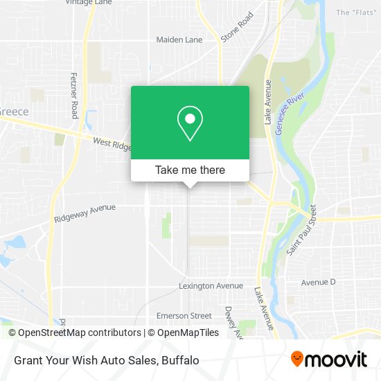 Mapa de Grant Your Wish Auto Sales
