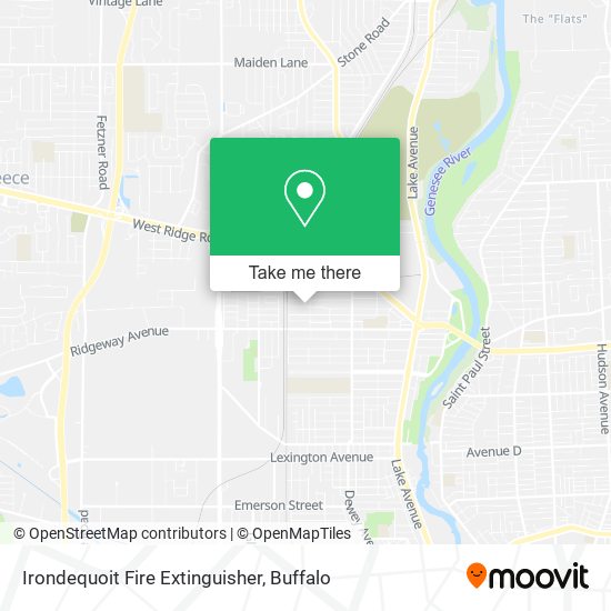 Irondequoit Fire Extinguisher map