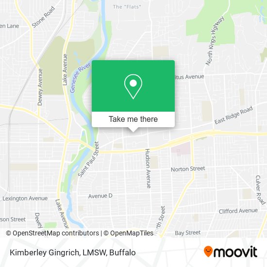 Mapa de Kimberley Gingrich, LMSW