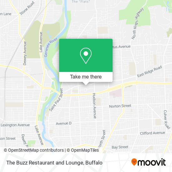 Mapa de The Buzz Restaurant and Lounge