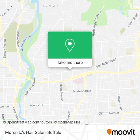 Morenita's Hair Salon map