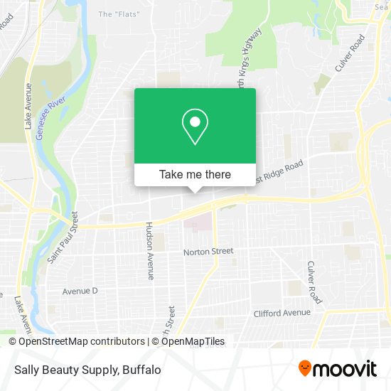 Mapa de Sally Beauty Supply