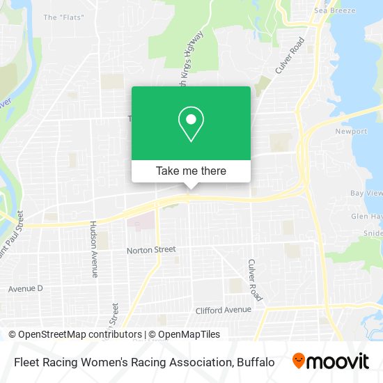 Fleet Racing Women's Racing Association map
