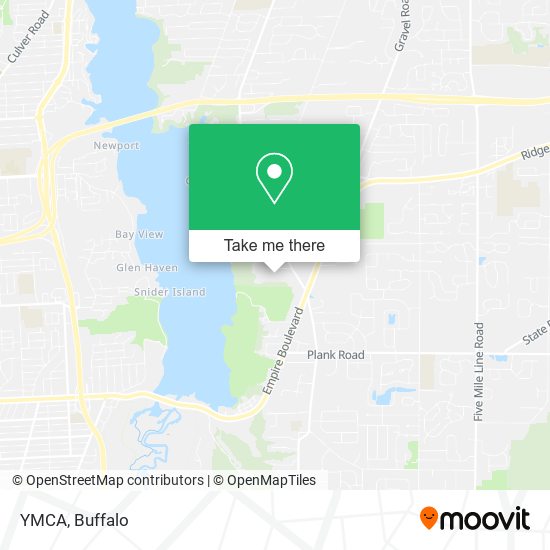 YMCA map