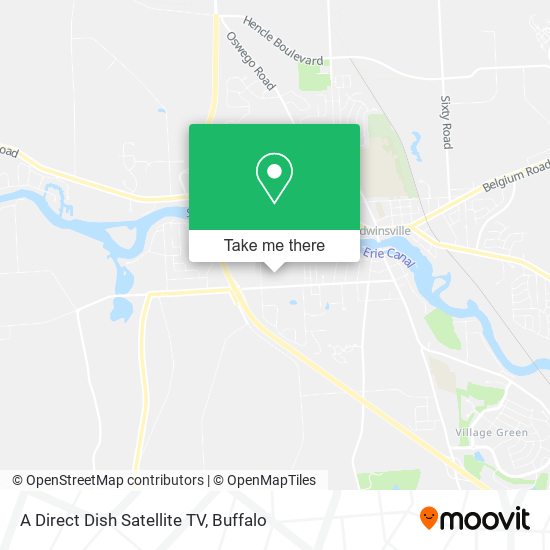 Mapa de A Direct Dish Satellite TV