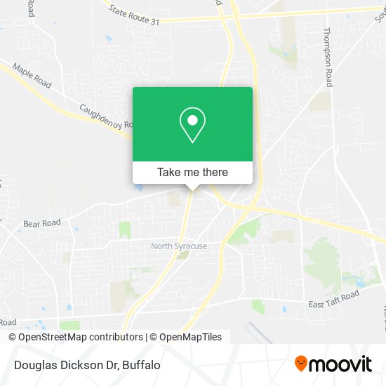 Mapa de Douglas Dickson Dr