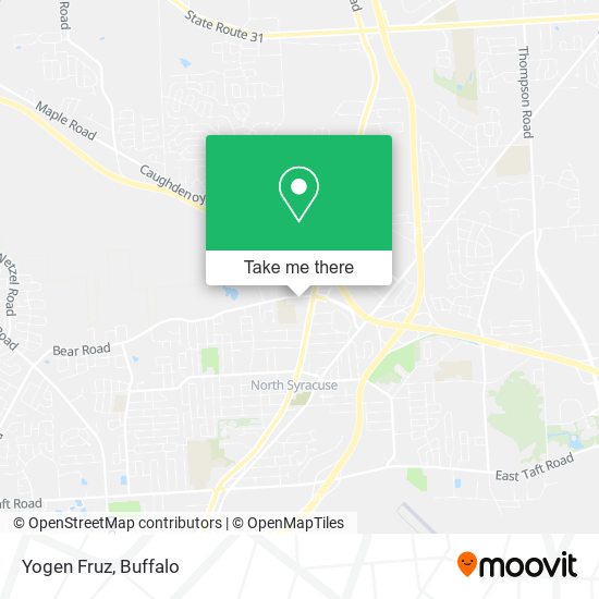 Mapa de Yogen Fruz