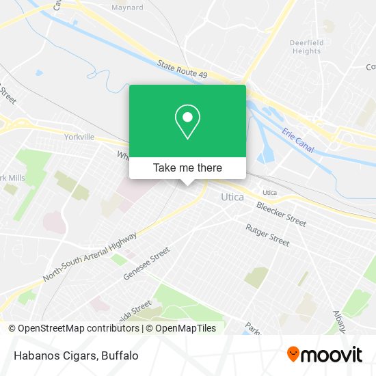 Mapa de Habanos Cigars