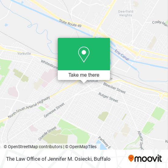 The Law Office of Jennifer M. Osiecki map