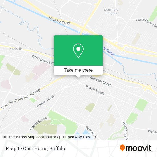 Mapa de Respite Care Home