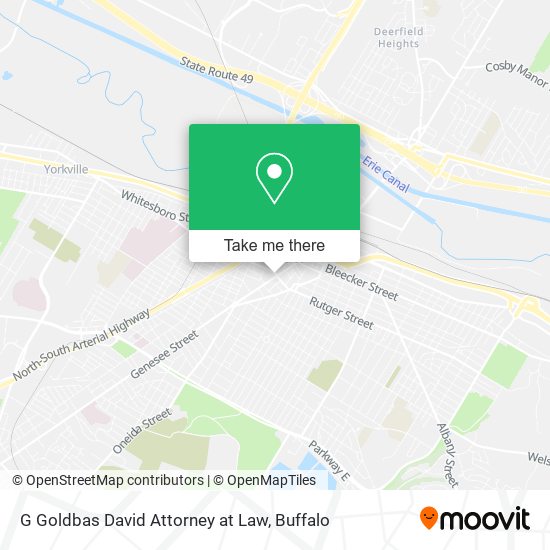Mapa de G Goldbas David Attorney at Law