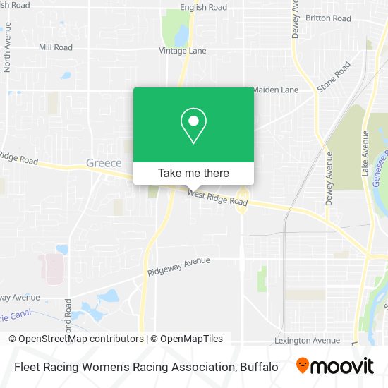 Mapa de Fleet Racing Women's Racing Association
