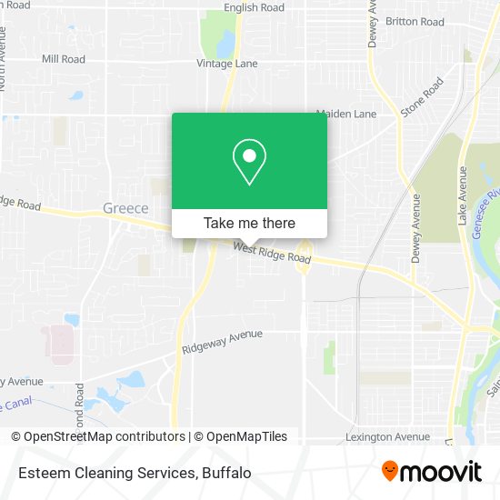 Esteem Cleaning Services map