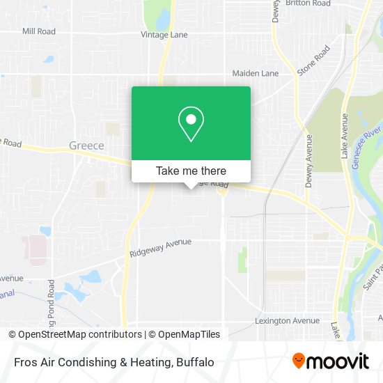 Mapa de Fros Air Condishing & Heating