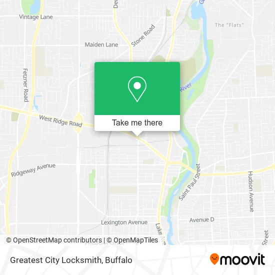 Greatest City Locksmith map