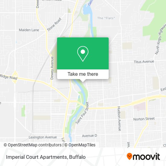 Imperial Court Apartments map
